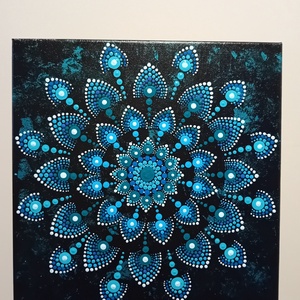 Mandala vászonkép., Otthon & Életmód, Dekoráció, Kép & Falikép, Vászonkép, Festészet, MESKA