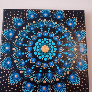 Mandala vászonkép, Otthon & Életmód, Dekoráció, Kép & Falikép, Vászonkép, Festészet, MESKA