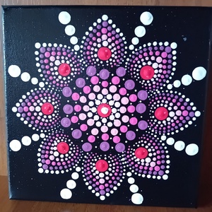 Mandala vászonkép., Otthon & Életmód, Dekoráció, Kép & Falikép, Vászonkép, Festészet, MESKA