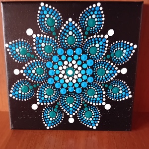 Mandala vászonkép., Otthon & Életmód, Dekoráció, Kép & Falikép, Vászonkép, , MESKA