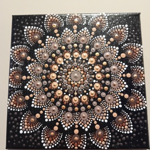 Mandala vászonkép., Otthon & Életmód, Dekoráció, Kép & Falikép, Vászonkép, , MESKA