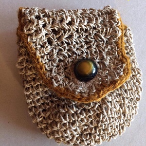 Horgolt övtáska - táska & tok - övtáska - Meska.hu