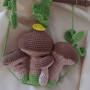 Ajtó dísz, Kellékek & szerszámok, Dekorációs kellékek, Őszi dekor, Falevél, Horgolás, MESKA