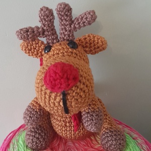 Rénszarvas - játék & sport - 3 éves kor alattiaknak - alvóka & rongyi - Meska.hu