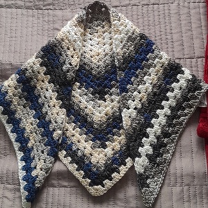 Kendő, Ruha & Divat, Sál, Sapka, Kendő, Fejpánt, Horgolás, MESKA