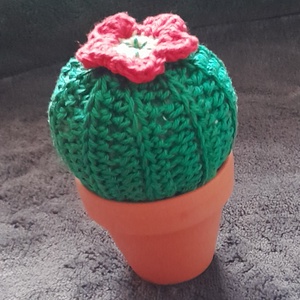 Mini kaktusz - otthon & életmód - lakástextil - szőnyeg - horgolt szőnyeg - Meska.hu