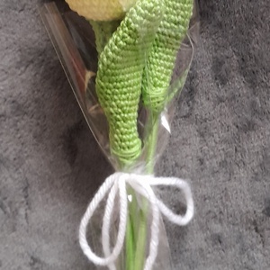 Tulipán csokor - otthon & életmód - lakástextil - szőnyeg - horgolt szőnyeg - Meska.hu