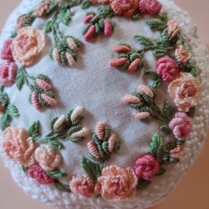Díszpárna, tűpárna - otthon & életmód - lakástextil - varrókellék - Meska.hu