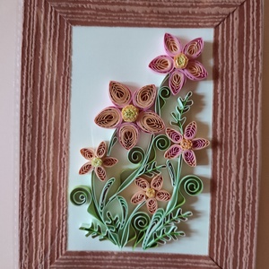 Quilling falikép, Otthon & Lakás, Dekoráció, Kép & Falikép, 3d képek, Papírművészet, MESKA