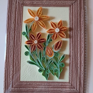 Quilling falikép, Otthon & Lakás, Dekoráció, Kép & Falikép, 3d képek, Papírművészet, MESKA