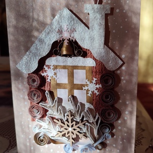 Karácsonyi képeslap - Meska.hu