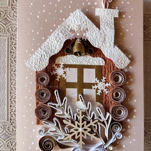 Karácsonyi képeslap - karácsony - karácsonyi ajándékozás - karácsonyi képeslap, üdvözlőlap, ajándékkísérő - Meska.hu