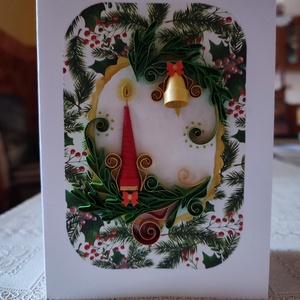 Karácsonyi képeslap - Meska.hu