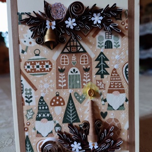 Karácsonyi képeslap - Meska.hu