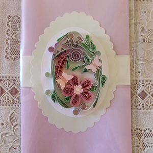 Pênzátadó boríték, Otthon & Életmód, Papír, írószer, Ajándékozás kellékei, Pénzátadó boríték, Papírművészet, Papírcsík technika. Méret: 9*17 cm., MESKA