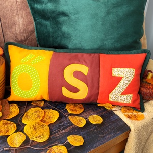 Őszi párna dekoráció - otthon & életmód - dekoráció - dísztárgy - Meska.hu