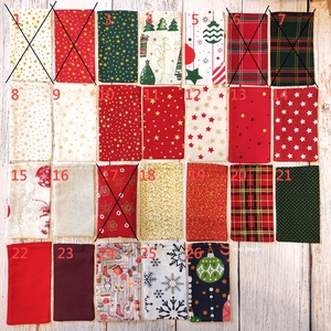 Adventi naptár többféle, egyedi összeállítás - karácsony - adventi díszek - adventi naptár - Meska.hu
