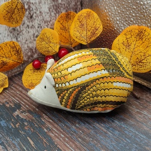 Süni, őszi dekoráció, textil figura, lakásdekoráció - otthon & életmód - dekoráció - dísztárgy - Meska.hu