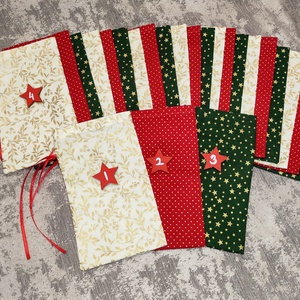 Adventi naptár -több méret - karácsony - adventi díszek - adventi naptár - Meska.hu