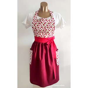 Csinos női kötény - otthon & életmód - konyhafelszerelés, tálalás - konyhai textil - kötény - Meska.hu