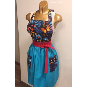 Csinos női kötény, Otthon & Életmód, Konyhafelszerelés, tálalás, Konyhai textil, Kötény, Varrás, MESKA