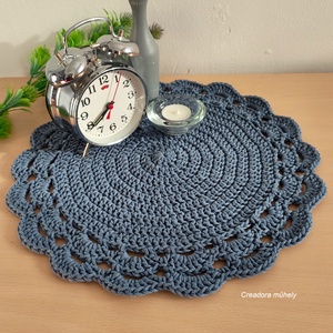 Horgolt kis terítő, asztalközép többféle színeben, Otthon & Életmód, Lakástextil, Abrosz, terítő, Díszterítő polcra, komódra, Horgolás, MESKA