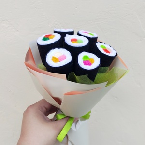 Sushi csokor - otthon & életmód - virágdekoráció - virágok - virágcsokor - Meska.hu
