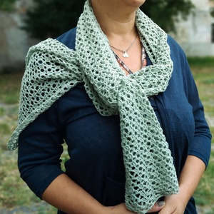 Horgolt nyári vállkendő - diy (csináld magad) - szabásminta, útmutató - horgolási minta - Meska.hu