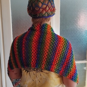 Horgolt nyári vállkendő sapkával, DIY (Csináld magad), Szabásminta, útmutató, Horgolási minta, Horgolás, MESKA