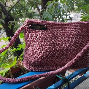 Horgolt táska - Meska.hu