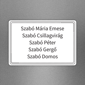 Postaláda matrica Klasszikus, Kellékek & szerszámok, Dekorációs kellékek, Matricaív, Papírművészet, MESKA