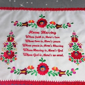 Angol nyelvű házi áldás - otthon & életmód - vallás - házi áldás - Meska.hu