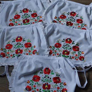Matyó kötény  - otthon & életmód - konyhafelszerelés, tálalás - konyhai textil - kötény - Meska.hu