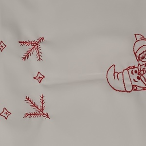 Karácsonyi terítő  - karácsony - karácsonyi lakásdekoráció - ünnepi asztaldekoráció - Meska.hu