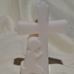 Vallási gyertya  - Meska.hu