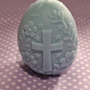 Húsvéti gyertya , Ünnepi díszek, dekorációk, Húsvéti díszek és dekorációk, Húsvéti ablakdíszek, Gyertya-, mécseskészítés, MESKA