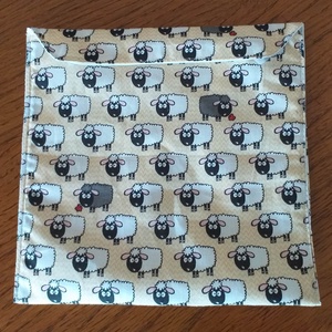 Báránykás uzsonnás tasak, snackbag, újratasak - táska & tok - uzsonna- & ebéd tartó - szendvics csomagoló - Meska.hu