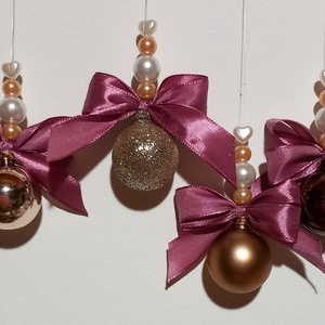 Gyönyörű, egyedi karácsonyfadíszek - karácsony - karácsonyi lakásdekoráció - karácsonyfadíszek - Meska.hu