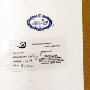 Kristály, akvarell - művészet - festmény - akvarell - Meska.hu