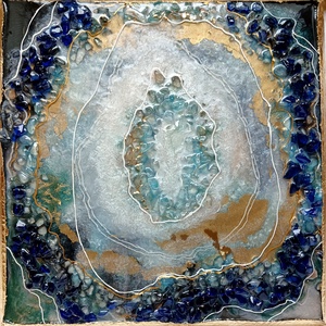 Epoxy geóda - otthon & életmód - dekoráció - kép & falikép - 3d képek - Meska.hu