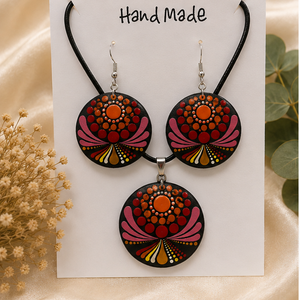 Mandala ékszerszett - Meska.hu