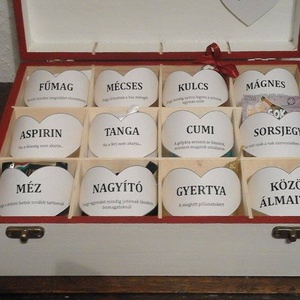 Fehér színű, romantikus, vicces, esküvői nászajándék! -  - Meska.hu
