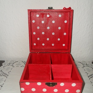 Minnie egeres, rekeszes tárolódoboz lányoknak! - otthon & életmód - dekoráció - Meska.hu