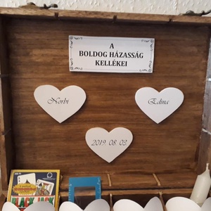 Vicces, romantikus esküvői ajándék. - esküvő - emlék & ajándék - nászajándék - Meska.hu