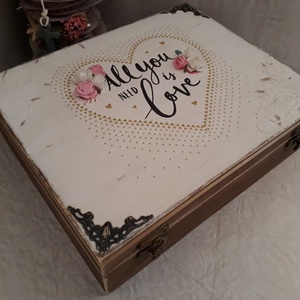 Vicces, romantikus esküvői ajándékdoboz! -  - Meska.hu