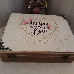 Vicces, romantikus esküvői ajándékdoboz! -  - Meska.hu