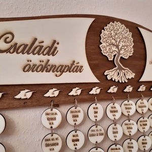Családi öröknaptár! Az otthonod dísze! :) - otthon & életmód - dekoráció - Meska.hu