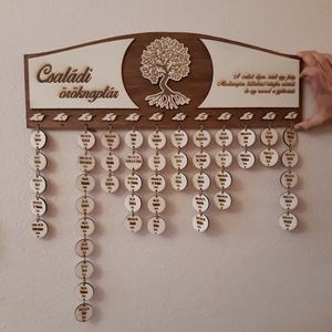 Családi öröknaptár! Az otthonod dísze! :) - otthon & életmód - dekoráció - Meska.hu