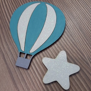 ÚJDONSÁG!!! Csodás babaszoba dekoráció kisfiúknak, macis figurával, órával! - otthon & életmód - dekoráció - fali és függő dekoráció - falióra & óra - Meska.hu