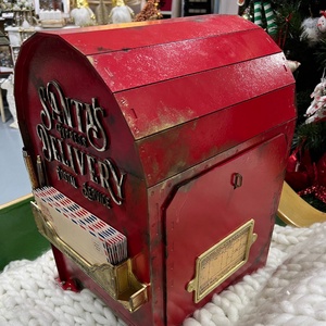 ÚJDONSÁG!!! Adventi kalendárium, régi postaláda forma, kiegészítőkkel. 1716001 - karácsony - adventi díszek - adventi naptár - Meska.hu